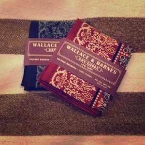 Wallace & Barnes for J Crew - Blue Vintage Bandana